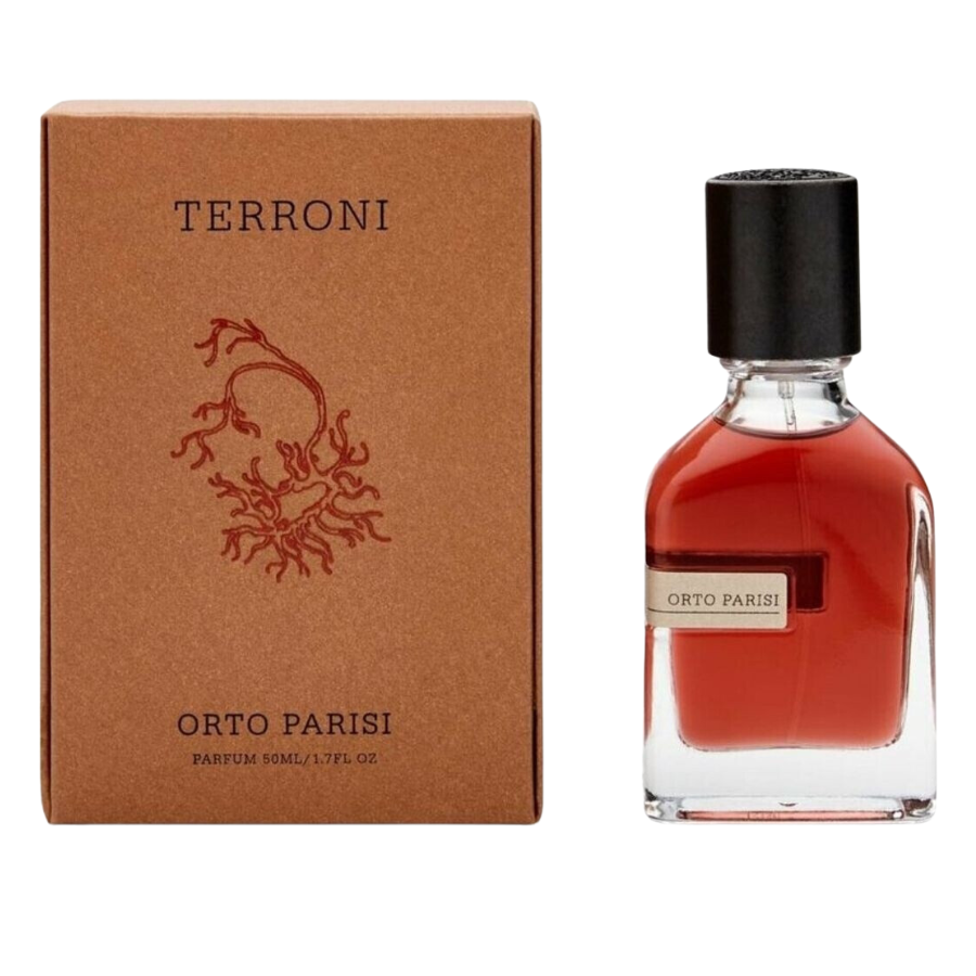 Orto Parisi Terroni Parfum 50mL bottle and box