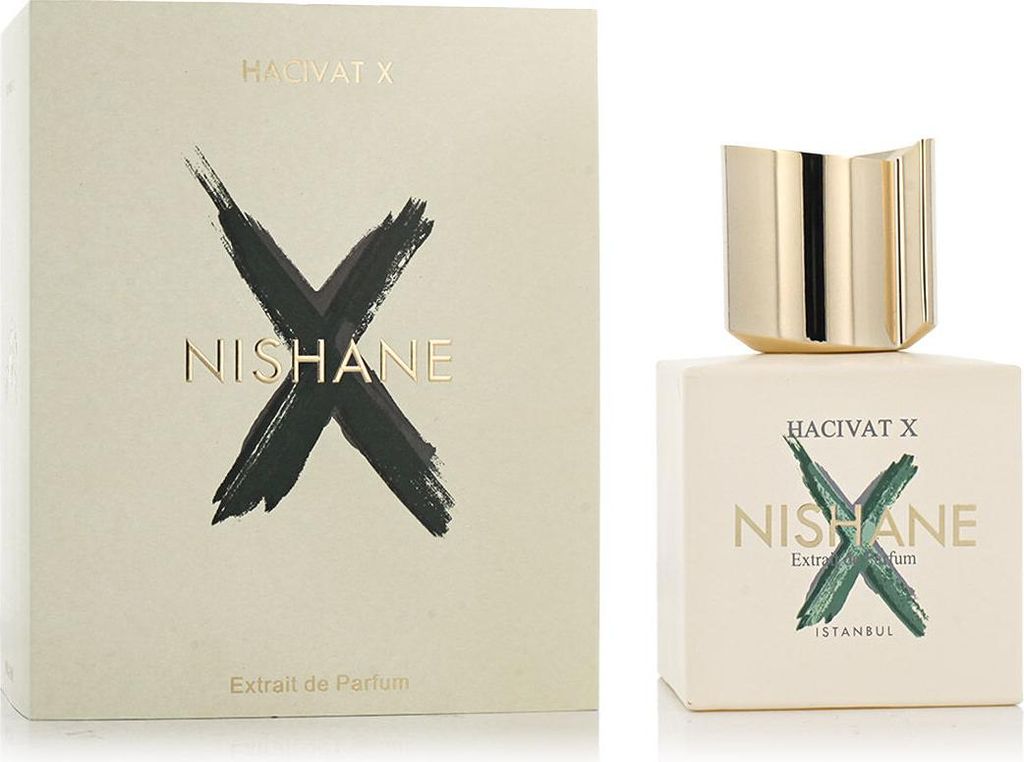 Nishane Hacivat X Extrait de Parfum 100mL bottle and box