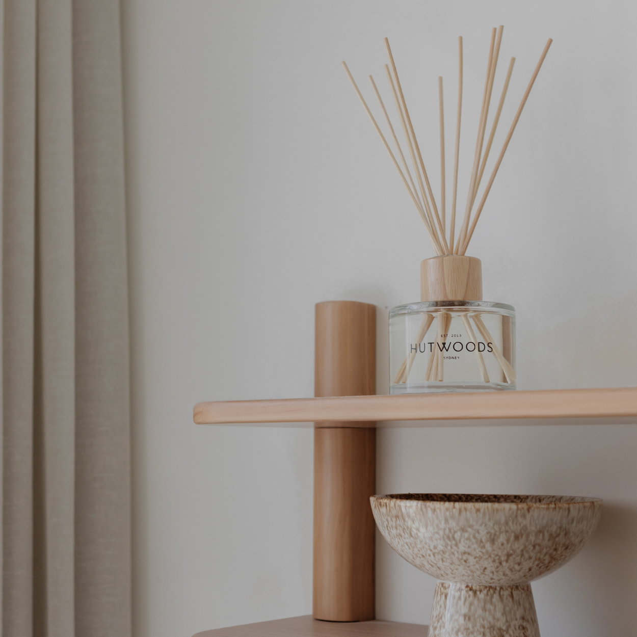 Hutwoods French Pear Reed Diffuser 200mL lifestyle image 4