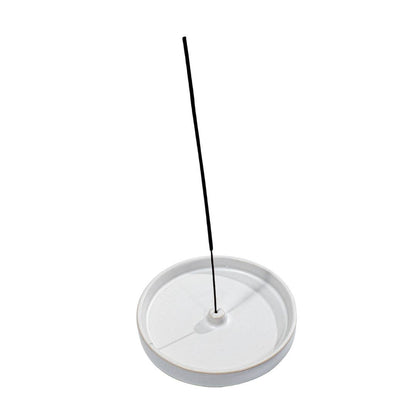 Exuro Ceramic Incense Holder 13cm - Sand