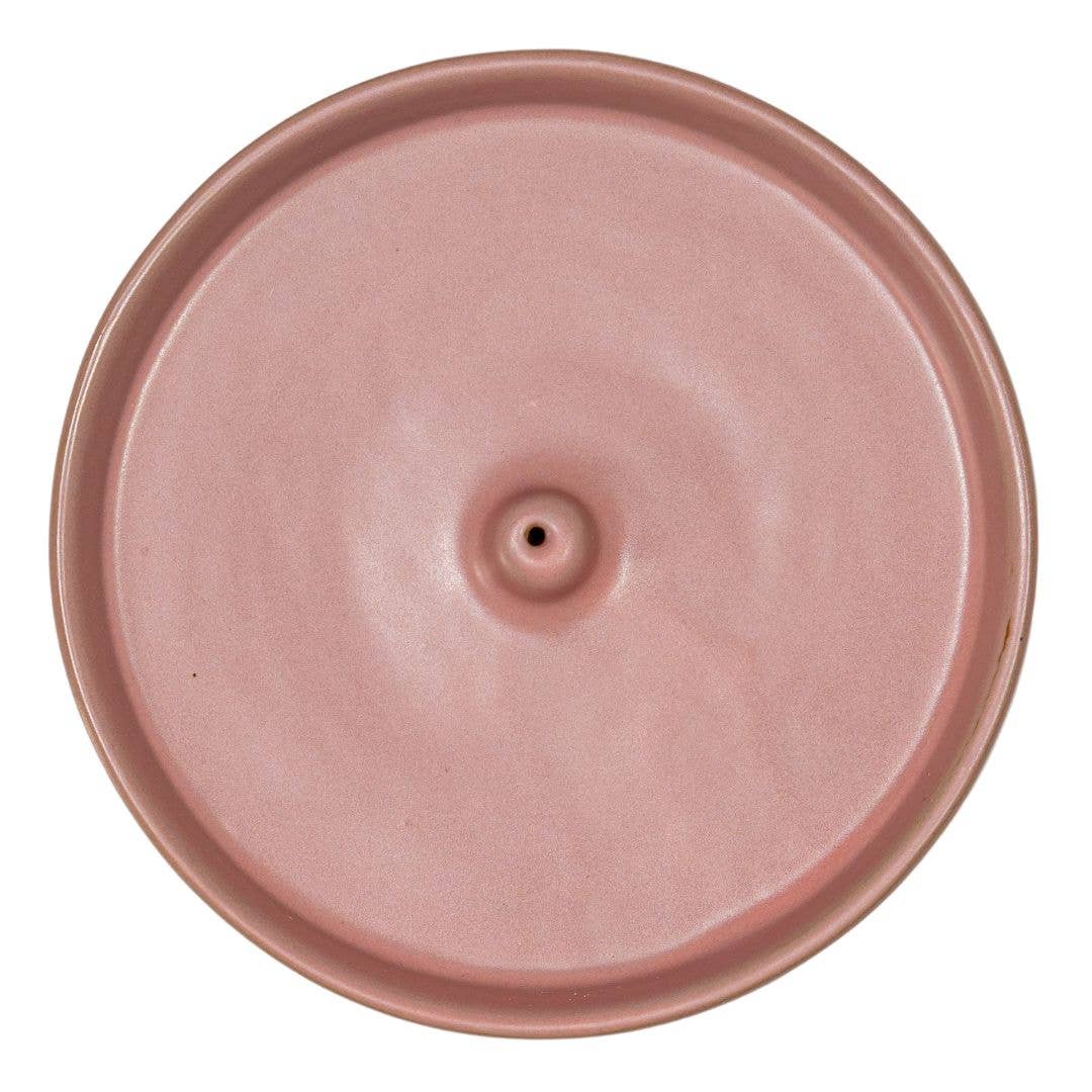 Exuro Ceramic Incense Holder 13cm - Caramel