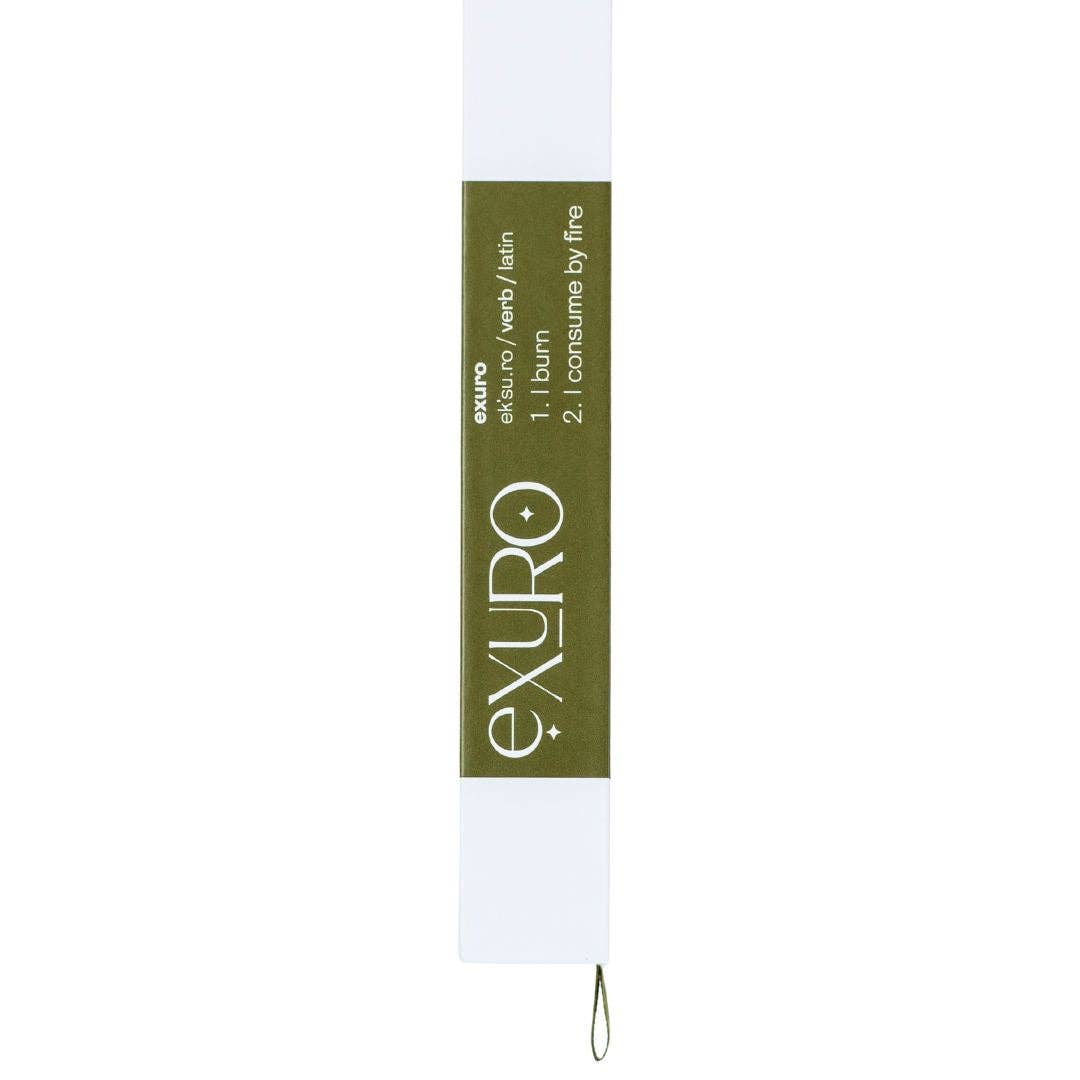Exuro Bloom Incense Sticks 20 Pack - Rose Geranium, Bergamot & Jasmine