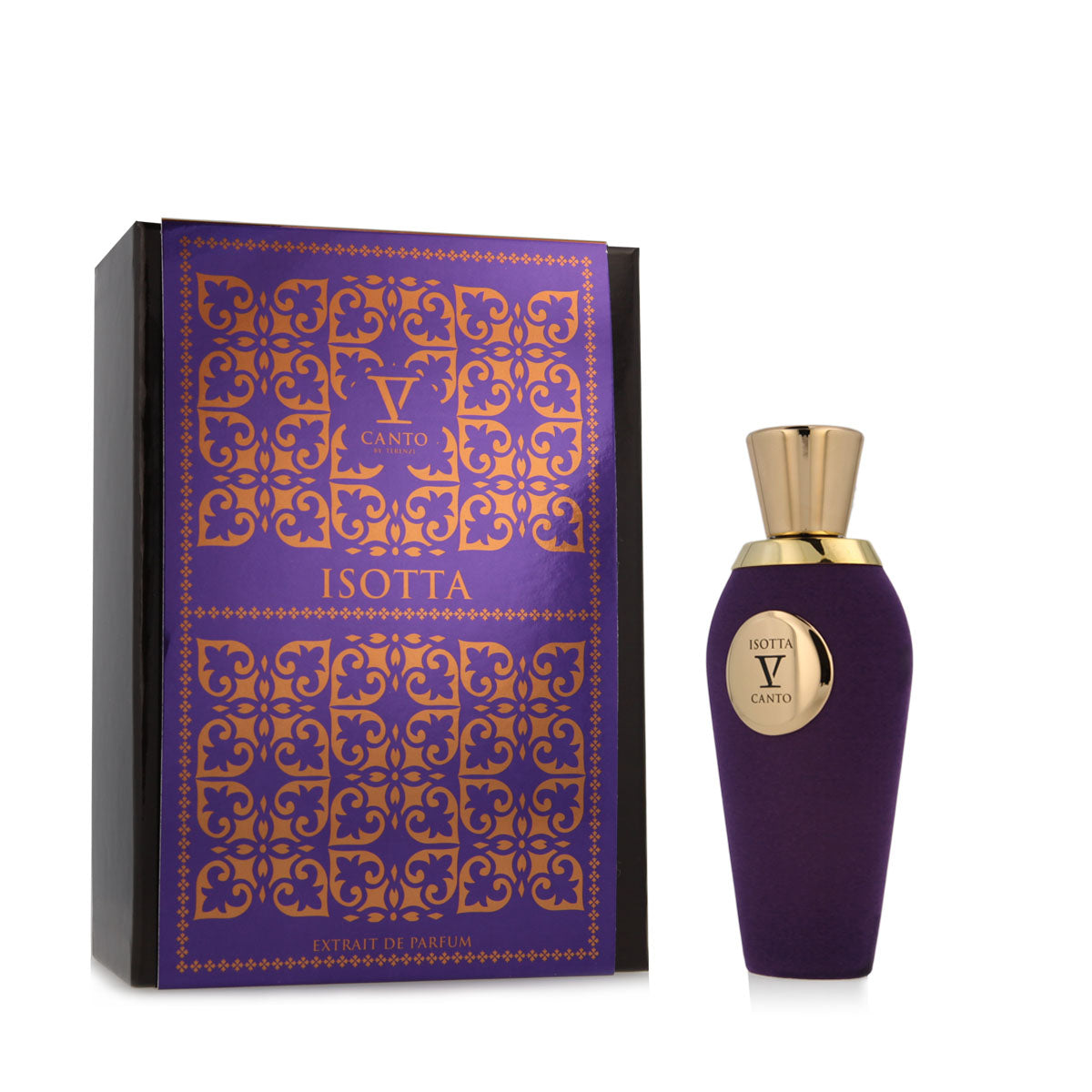 V Canto Isotta Extrait de Parfum 100mL bottle and box