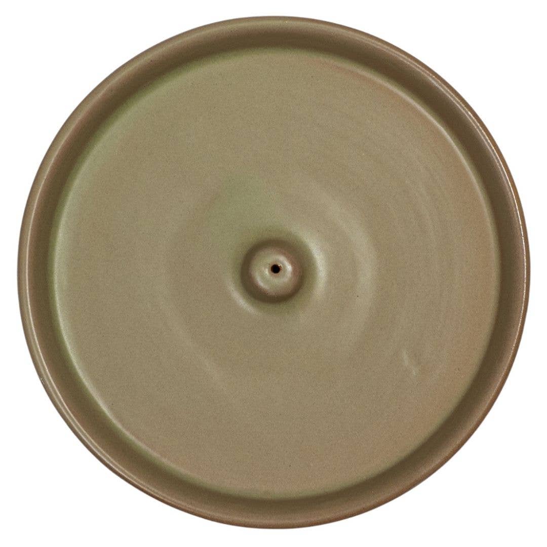 Exuro Ceramic Incense Holder 13cm - Sand