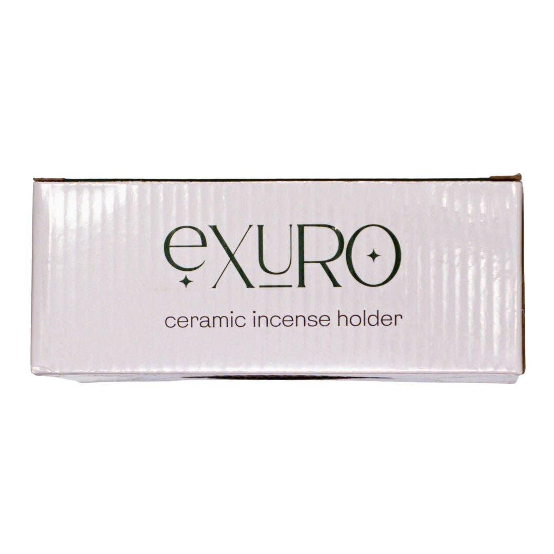 Exuro Ceramic Incense Holder 13cm - Sand