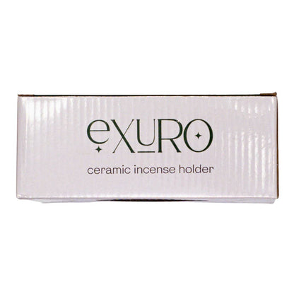 Exuro Ceramic Incense Holder 13cm - Sand