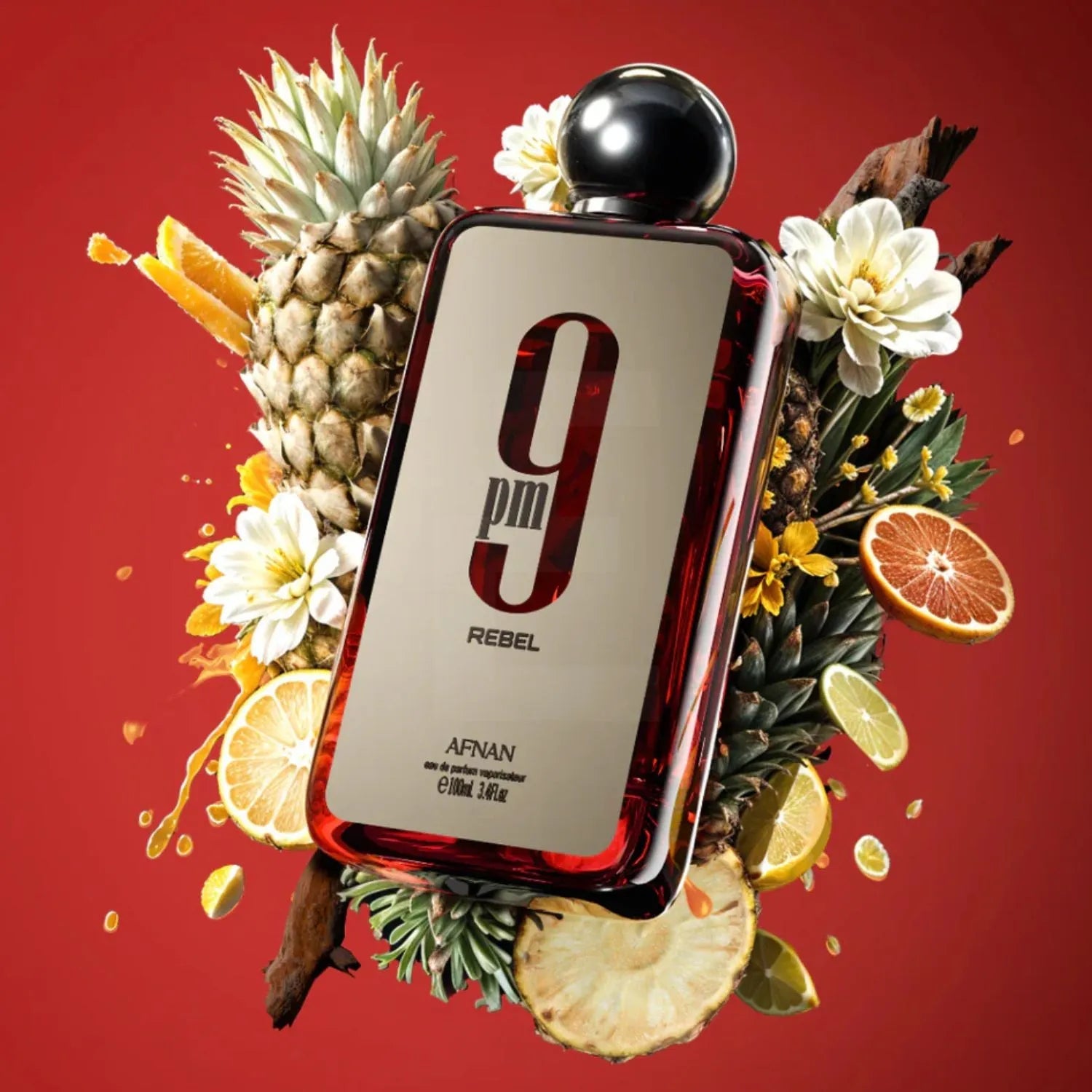 Afnan 9PM Rebel Eau de Parfum Fruity Amber 100mL product image 3