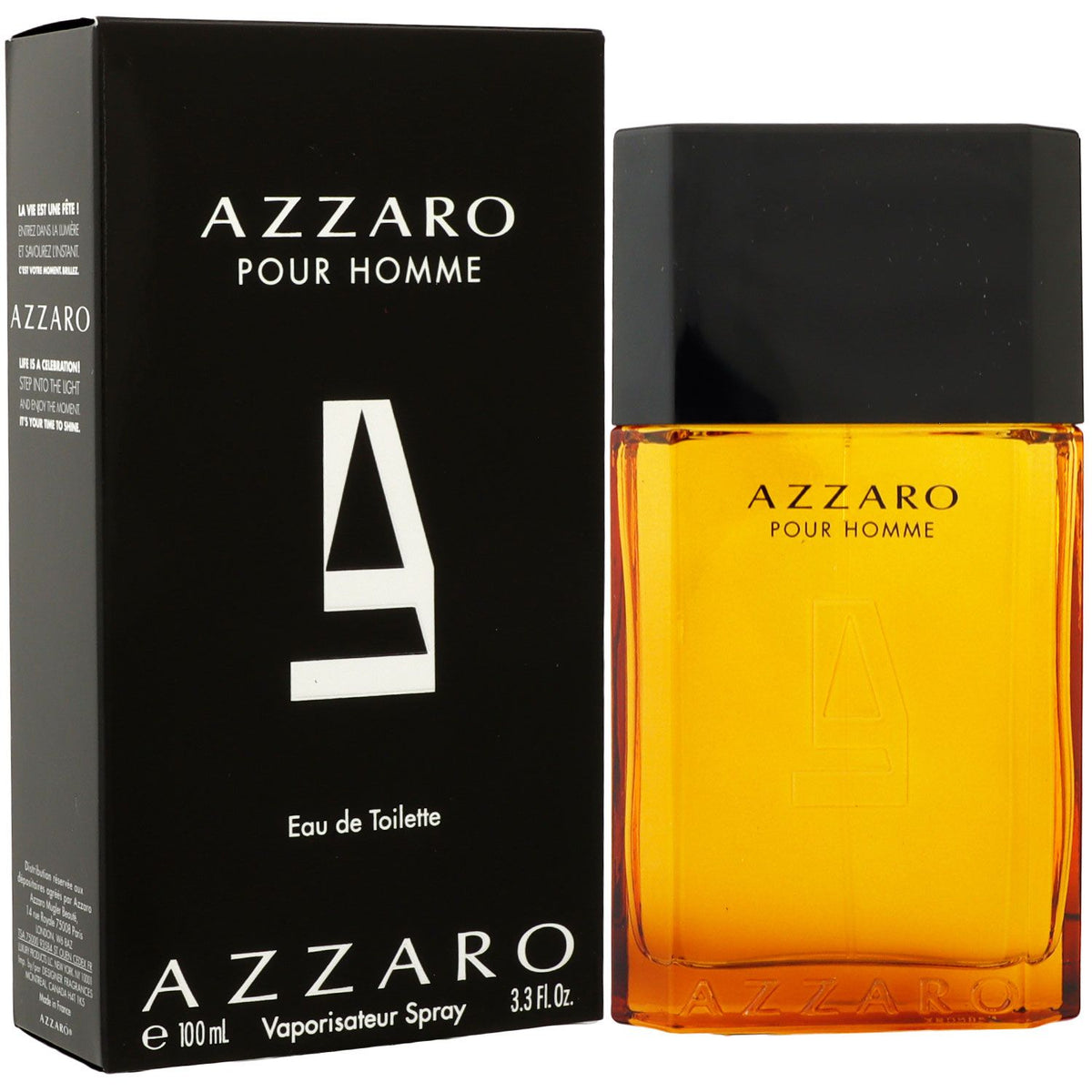 Azzaro Pour Homme Eau de Toilette 100mL bottle and box