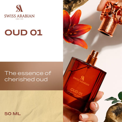 Swiss Arabian Oud 01 Extrait de Parfum Floral Oud 50mL image 4