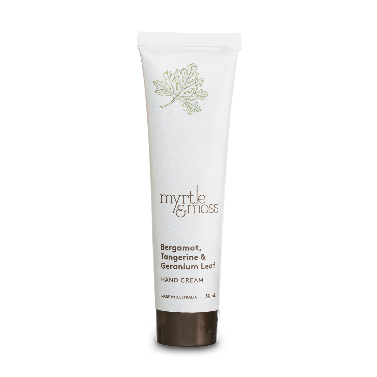 Myrtle & Moss Hand Cream Bergamot, Tangerine & Geranium Leaf 30mL