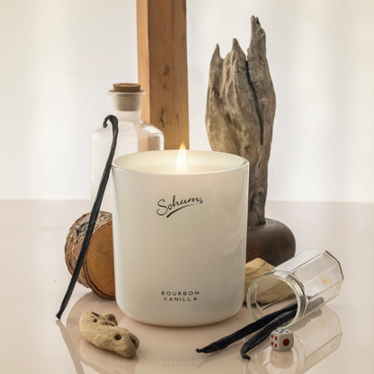 Sohum Bourbon Vanilla Signature Candle 420g & Diffuser 160ml Bundle