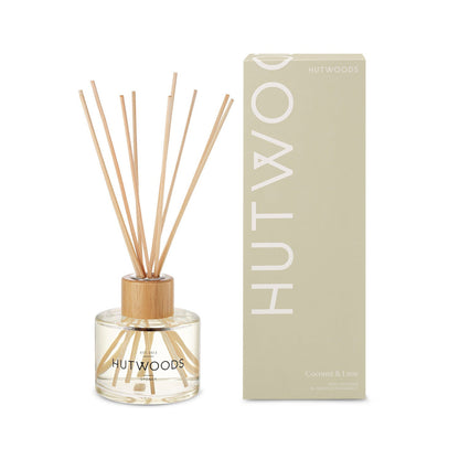 Hutwoods Coconut & Lime Reed Diffuser 200mL - The Gift Company