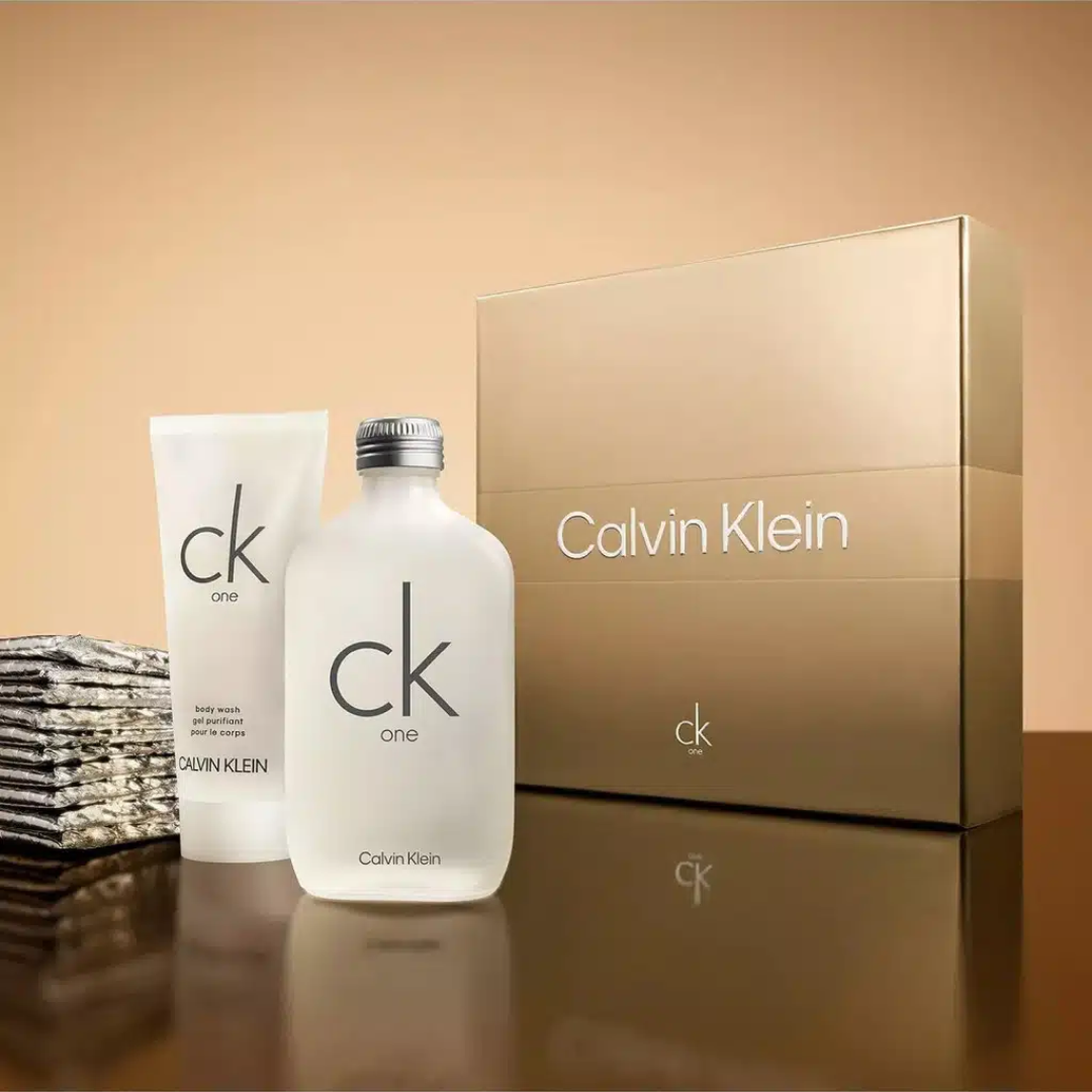Calvin Klein CK One Gift Set 200mL Eau de Toilette + 200mL Body Moisturiser