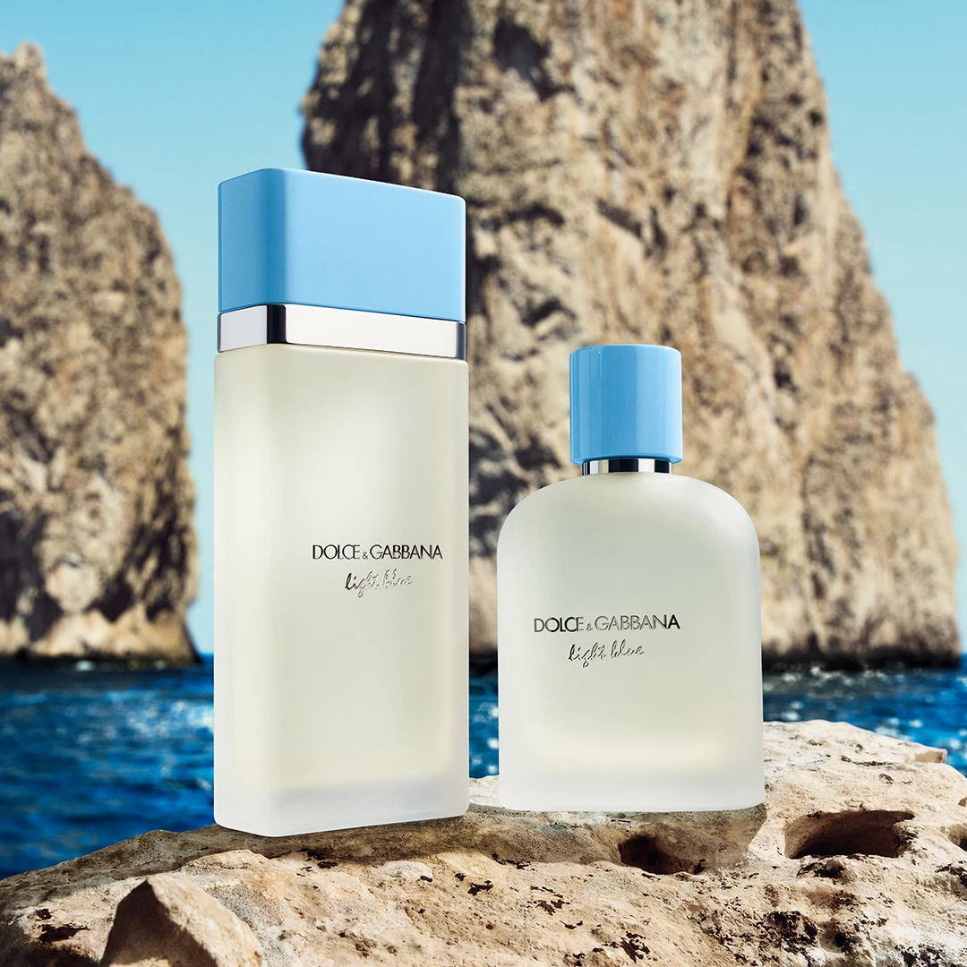 Dolce & Gabbana Light Blue Gift Set 100mL Eau de Toilette + 10mL Travel Spray