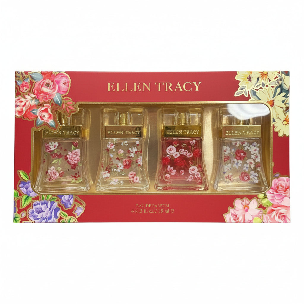 Ellen Tracy Mini EDP Collection Gift Set 4 x 15mL