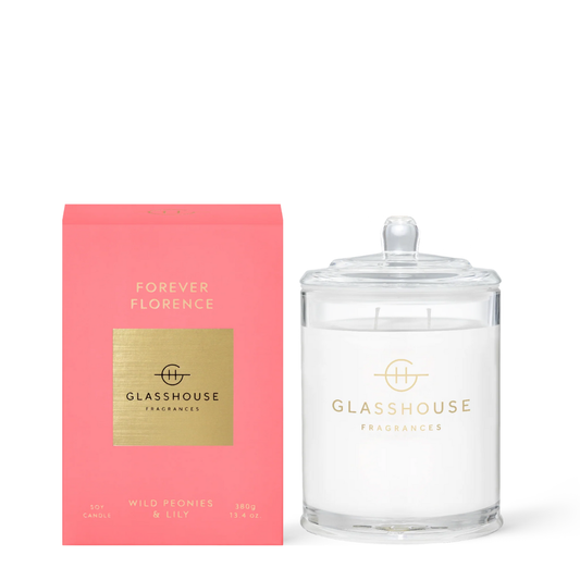 Glasshouse Fragrances Forever Florence Candle 380g