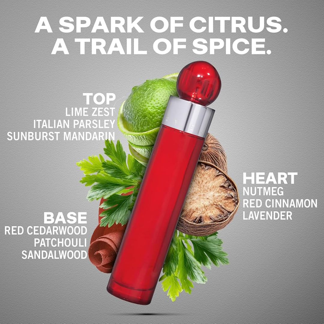 Perry Ellis 360 Red for Men Eau de Toilette 100mL