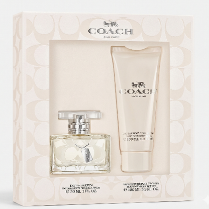 Coach Signature Gift Set 30mL Eau de Parfum and 100mL body lotion