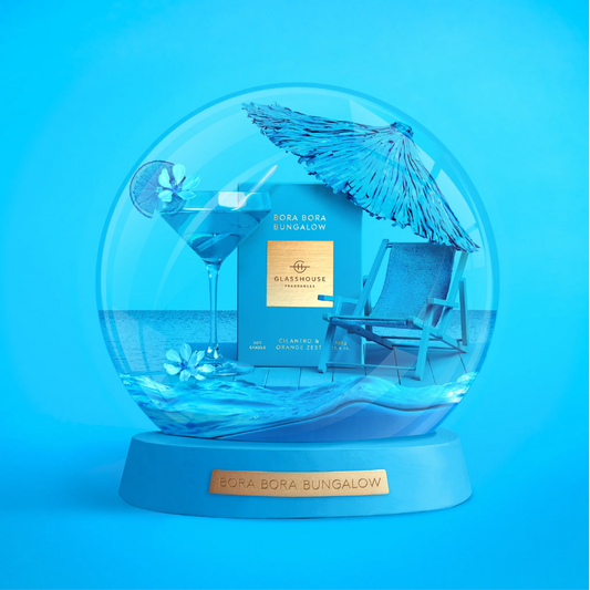 Glasshouse Fragrances Bora Bora Bungalow Candle 380g
