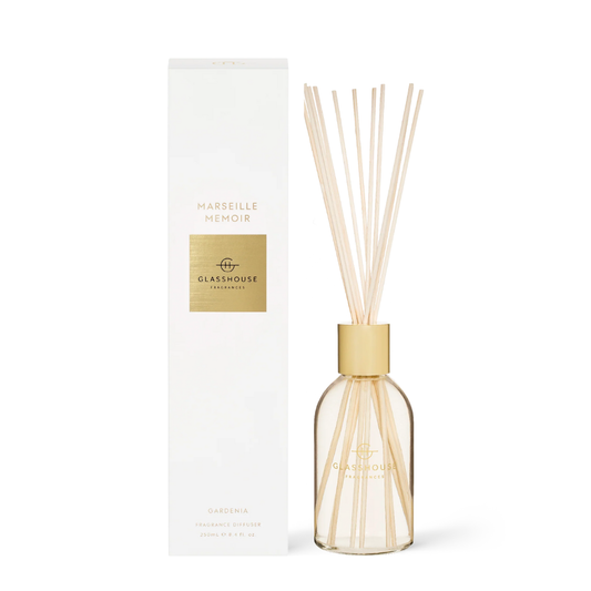 Glasshouse Fragrances Diffuser Marseille Memoir 250mL