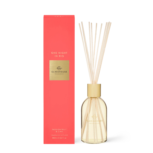 Glasshouse Fragrances Diffuser One Night in Rio 250mL