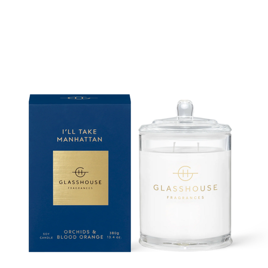 Glasshouse Fragrances I'll Take Manhattan Candle 380g