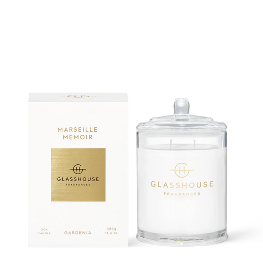 Glasshouse Fragrances Marseille Memoir Candle 380g