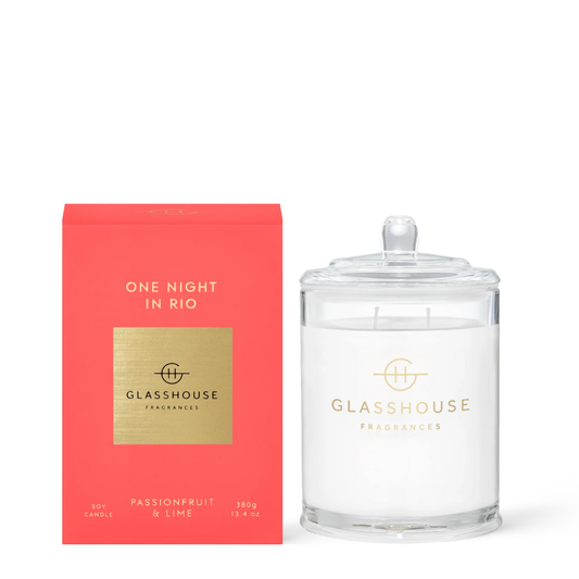 Glasshouse Fragrances One Night in Rio Candle 380g