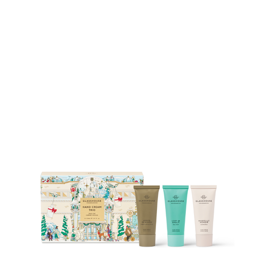 Glasshouse Fragrances Hand Cream Trio 30mL x3