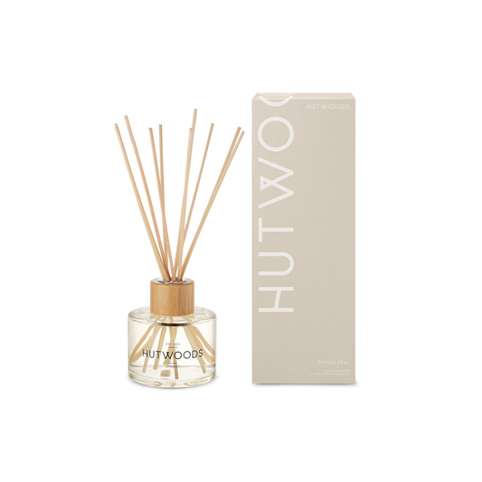 Hutwoods French Pear Reed Diffuser 200mL - The Perfume Company