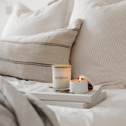 Hutwoods Champagne & Strawberries Large Candle 500g & Reed Diffuser 200mL Bundle - The Perfume Company