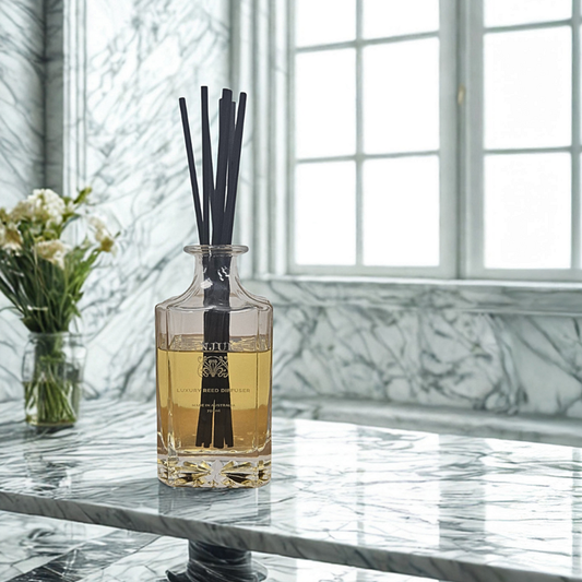 Sanjula Luxury Decanter Reed Diffuser Set Hadiqah