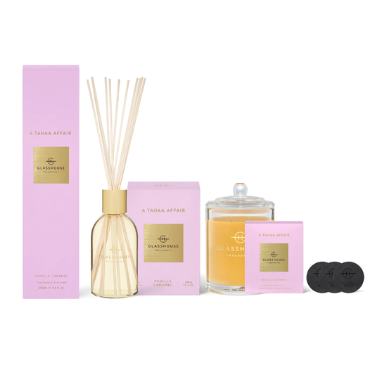 Glasshouse Fragrances A Tahaa Affair Home Scent Layering Bundle