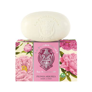 La Florentina Arboreal Peony Set of 3 Oval Soaps 300g