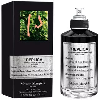 Maison Margiela Replica Soul of the Forest 100mL official bottle and box image