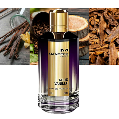 Mancera Aoud Vanille Eau de Parfum 120mL - The Perfume Company