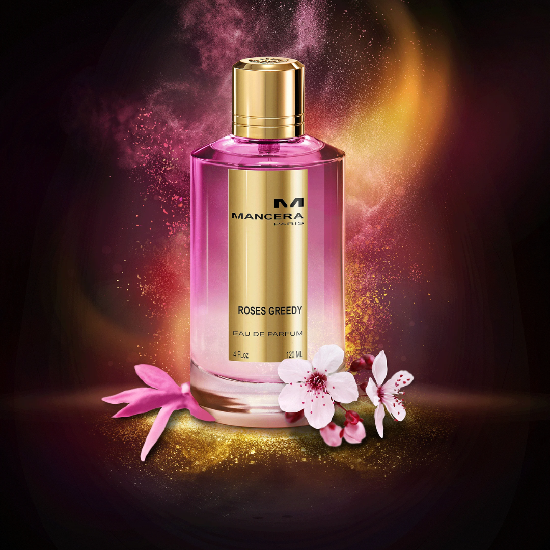 Mancera Roses Greedy Eau de Parfum 120mL - The Perfume Company