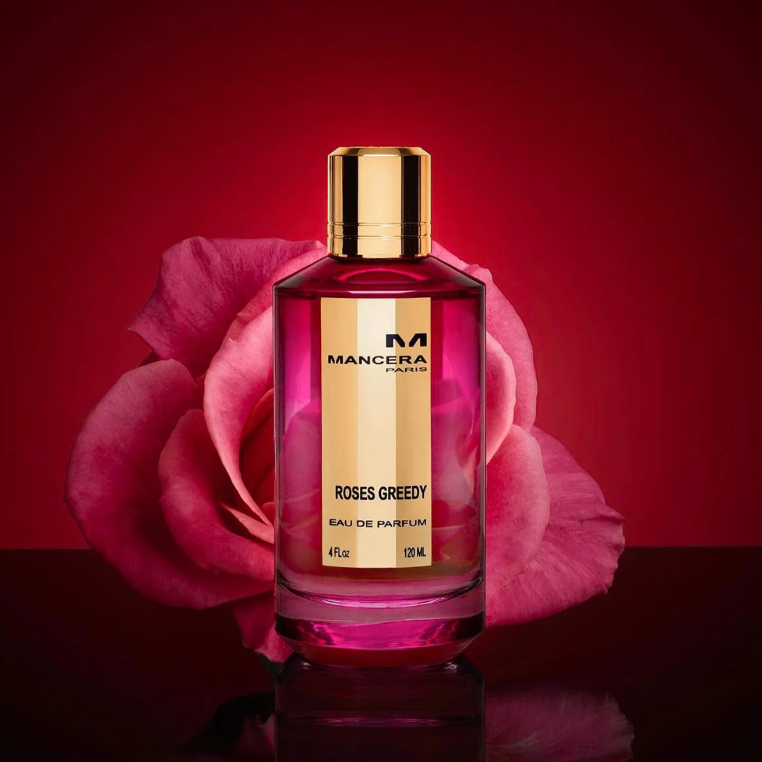 Mancera Roses Greedy Eau de Parfum 120mL - The Perfume Company