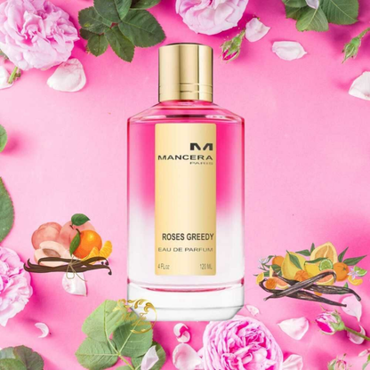 Mancera Roses Greedy Eau de Parfum 120mL - The Perfume Company
