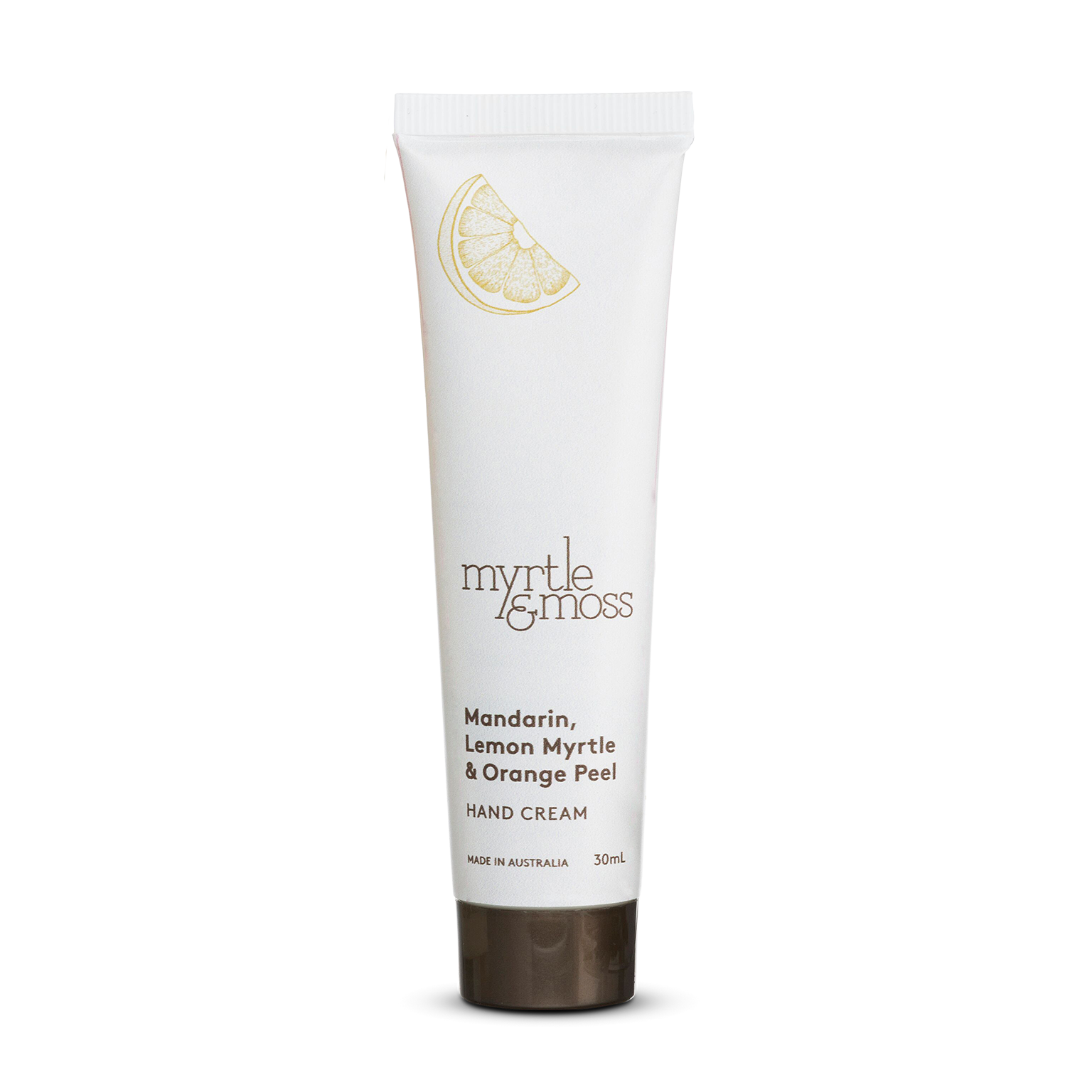 Myrtle & Moss Hand Cream Mandarin, Lemon Myrtle & Orange Peel 30mL