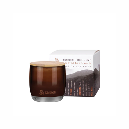 Urban Rituelle Mandarin, Basil & Lime Candle 140g