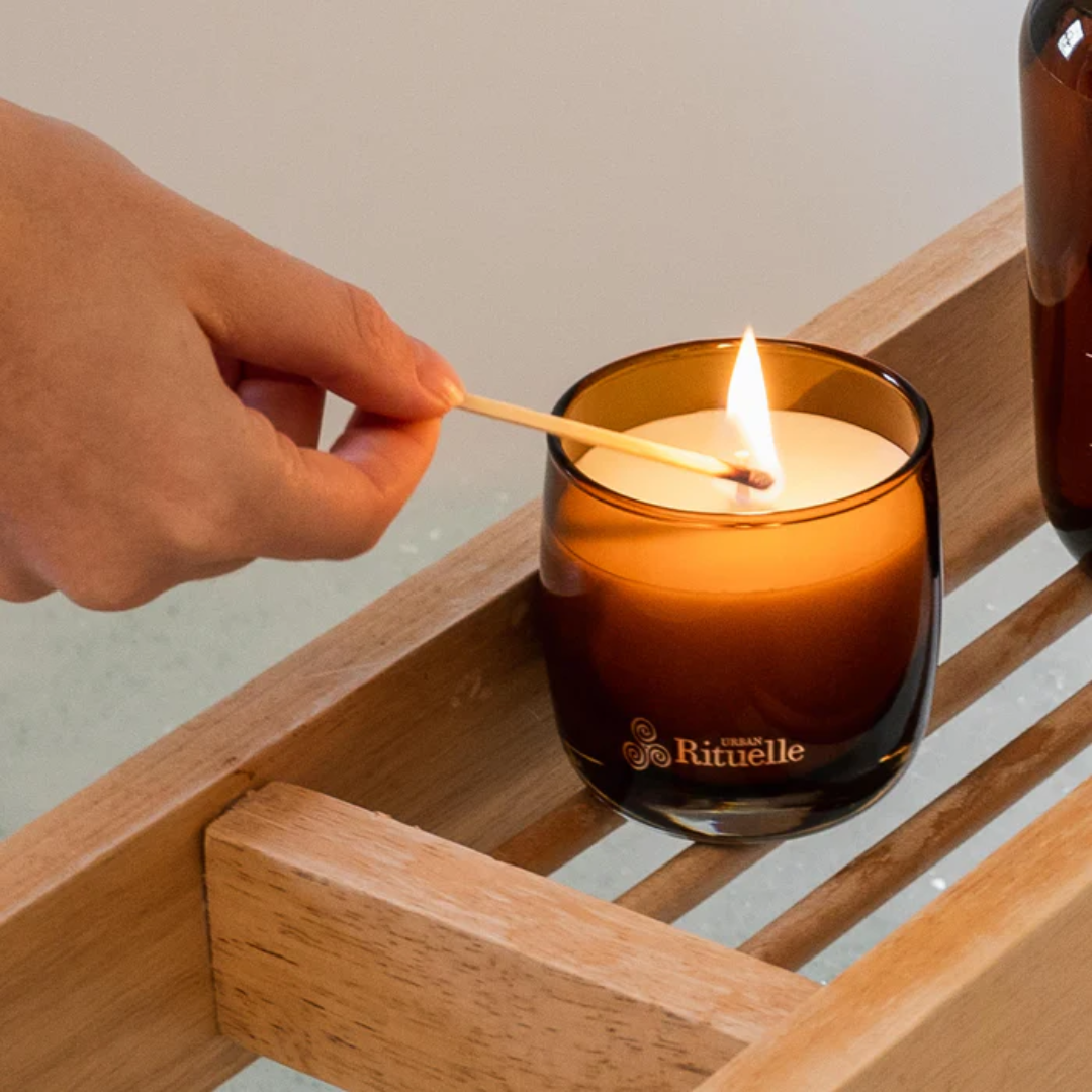 Urban Rituelle Mandarin, Basil & Lime Candle 140g