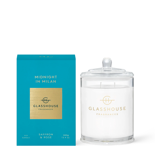 Glasshouse Fragrances Midnight in Milan Candle 380g
