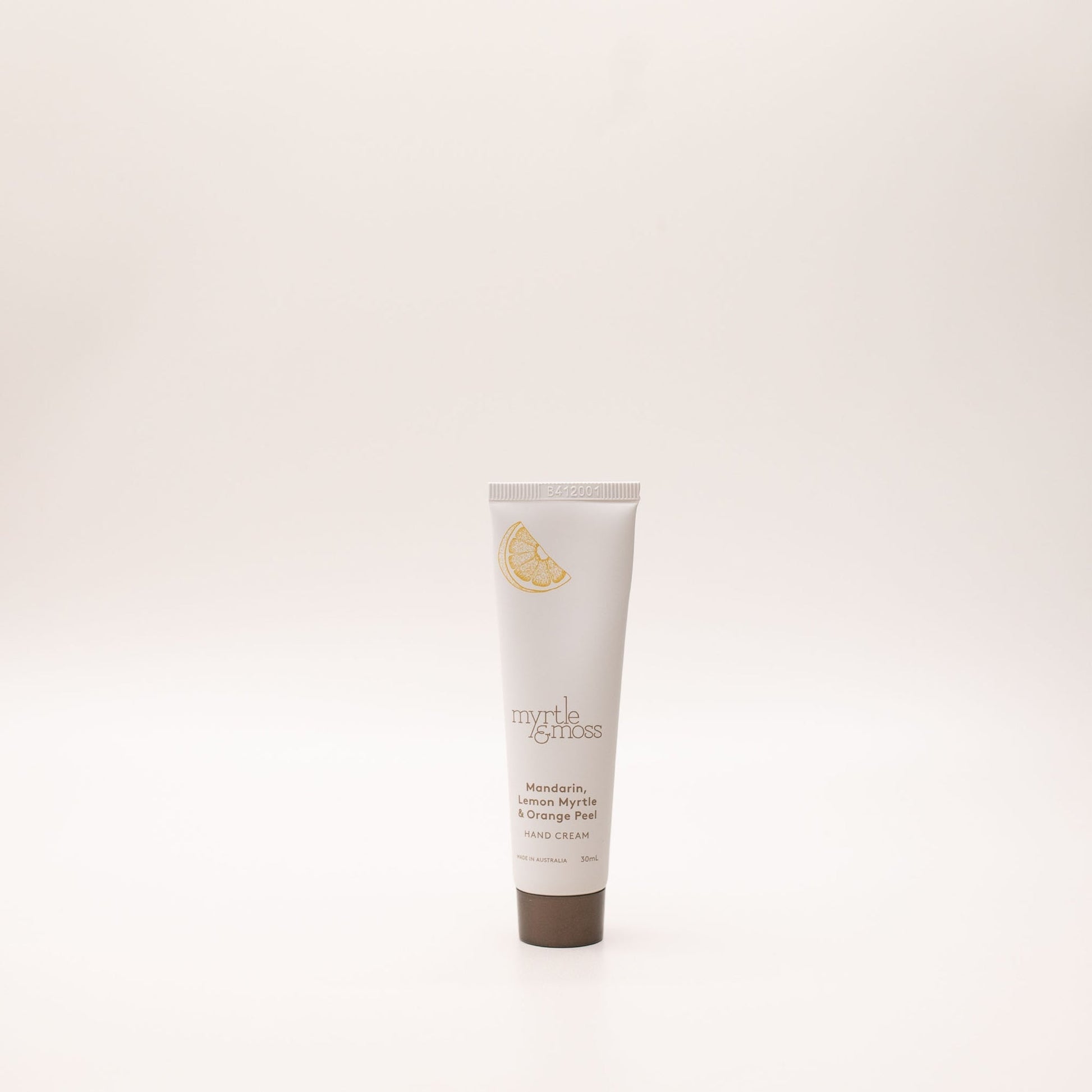 Myrtle & Moss Signature Hand Cream Mandarin, Lemon Myrtle & Orange Peel 30mL