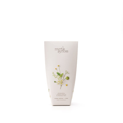 Myrtle & Moss Signature Hand Cream Mandarin, Lemon Myrtle & Orange Peel 75mL