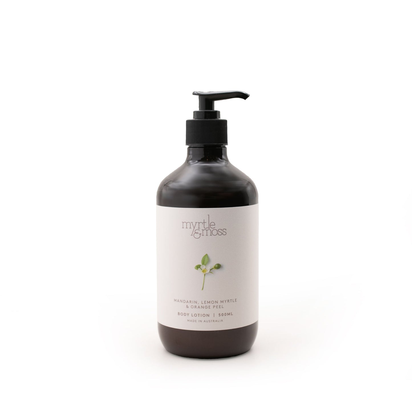 Myrtle & Moss Signature Body Lotion Mandarin, Lemon Myrtle & Orange Peel 500mL