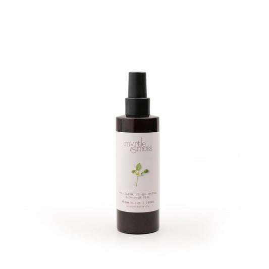 Myrtle & Moss Signature Room Scent Mandarin, Lemon Myrtle & Orange Peel 200mL - The Perfume Company