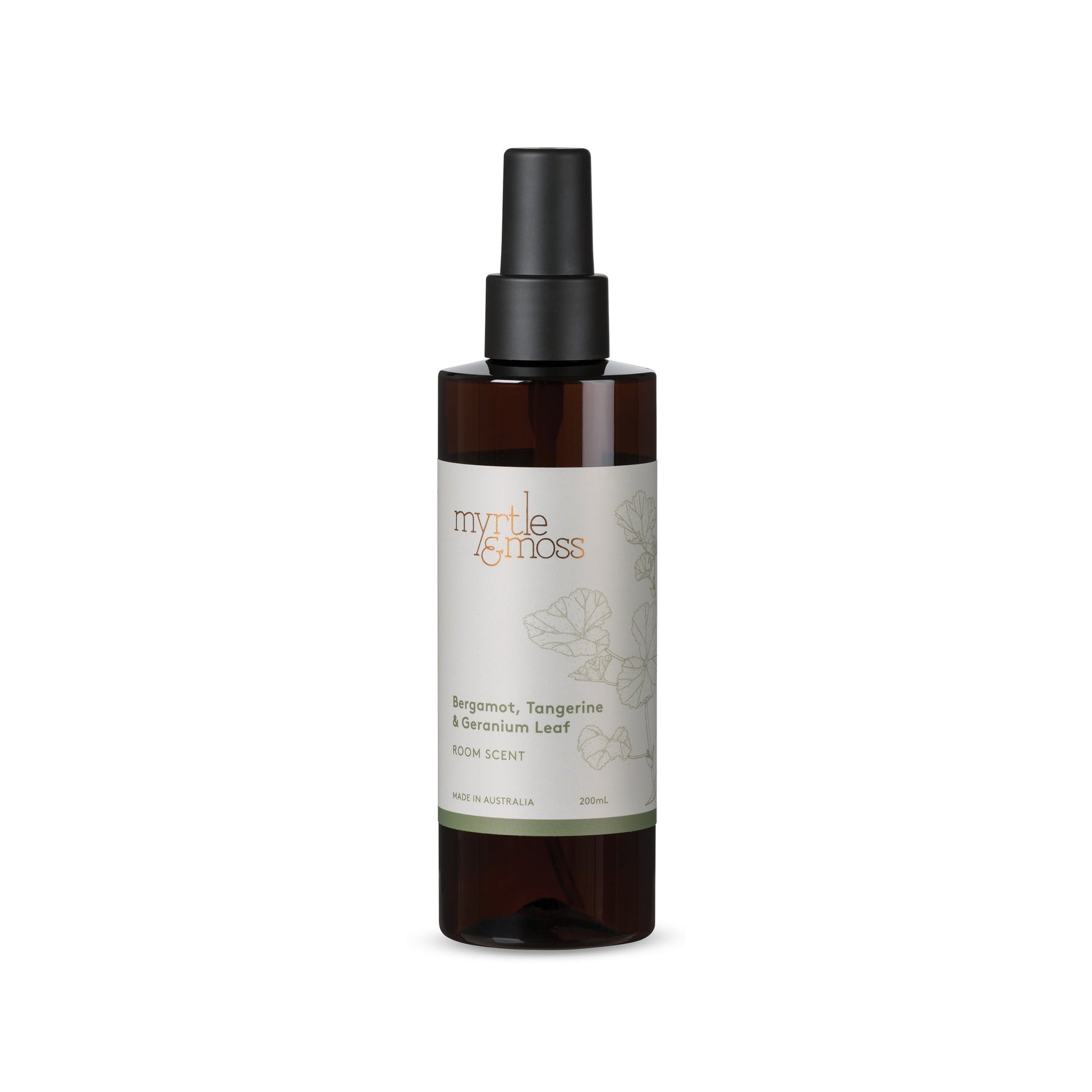 Myrtle & Moss Signature Room Scent Bergamot, Tangerine & Geranium Leaf 200mL