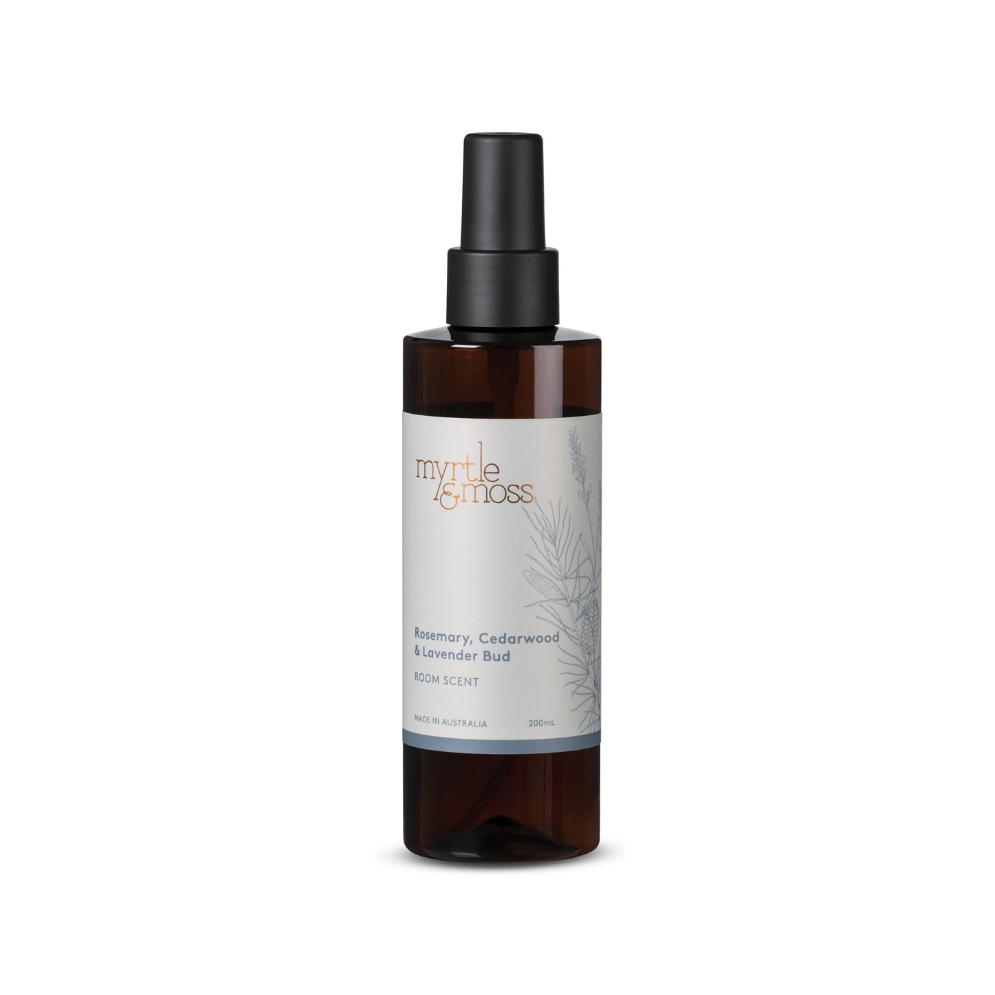 Myrtle & Moss Signature Room Scent Rosemary, Cedarwood & Lavender Bud 200mL
