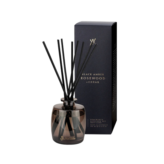 Urban Rituelle Diffuser - Black Amber, Rosewood & Cedar 200mL - The Perfume Company